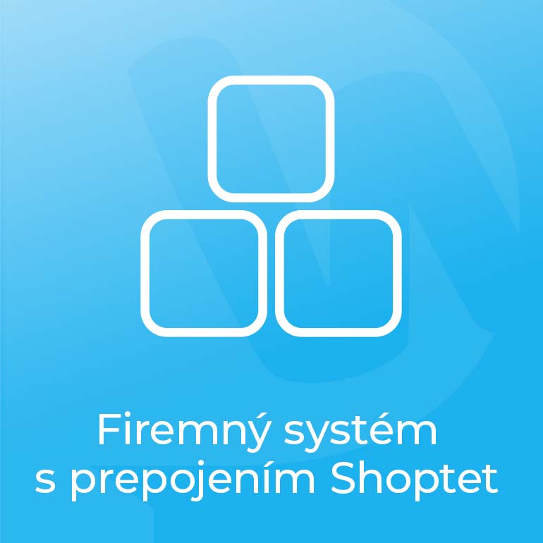 Firemný systém s prepojením Shoptet