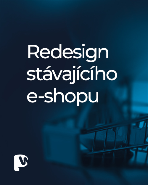 Redesign stávajícího e-shopu